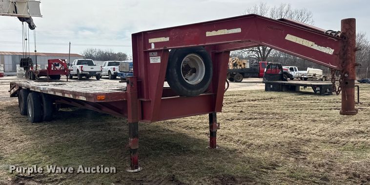 image for item DQ4269 1998 Coose Trailer Mfg. Inc. equipment trailer