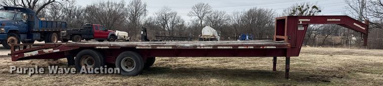 image for item DQ4269 1998 Coose Trailer Mfg. Inc. equipment trailer