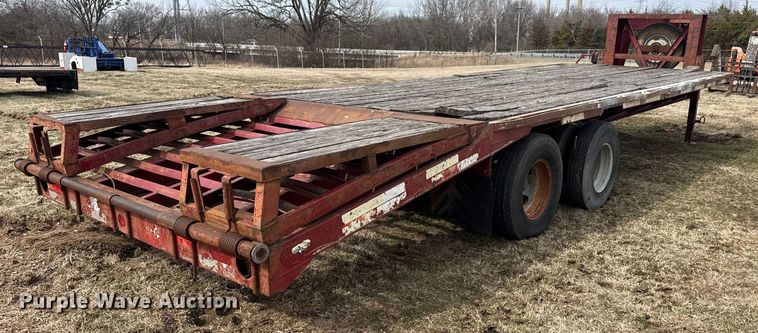 image for item DQ4269 1998 Coose Trailer Mfg. Inc. equipment trailer