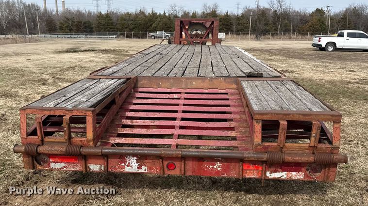 image for item DQ4269 1998 Coose Trailer Mfg. Inc. equipment trailer