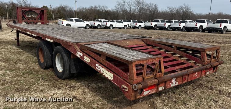 image for item DQ4269 1998 Coose Trailer Mfg. Inc. equipment trailer