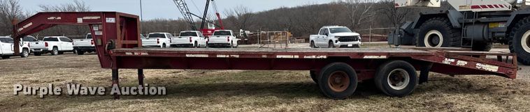 image for item DQ4269 1998 Coose Trailer Mfg. Inc. equipment trailer