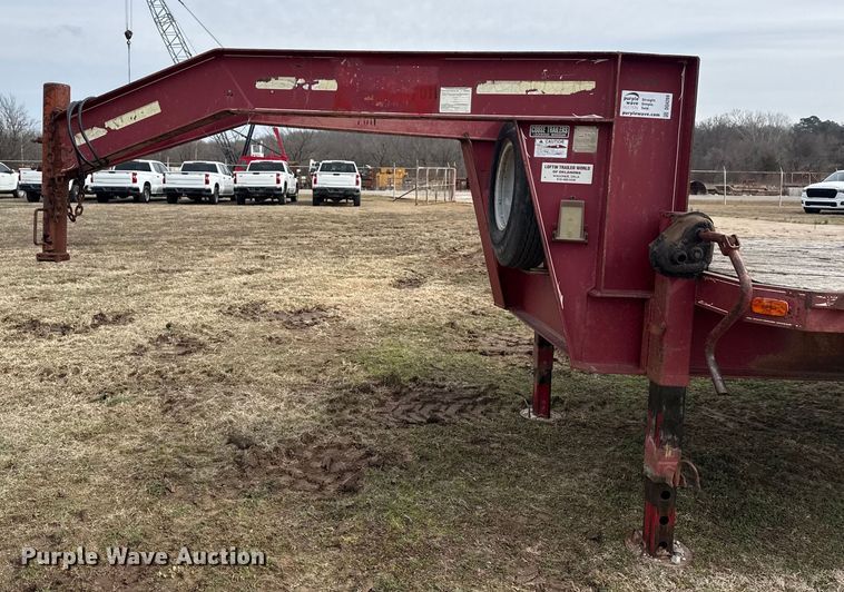 image for item DQ4269 1998 Coose Trailer Mfg. Inc. equipment trailer