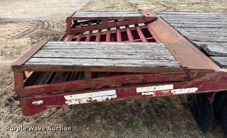 image for item DQ4269 1998 Coose Trailer Mfg. Inc. equipment trailer