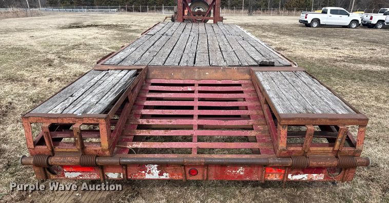 image for item DQ4269 1998 Coose Trailer Mfg. Inc. equipment trailer