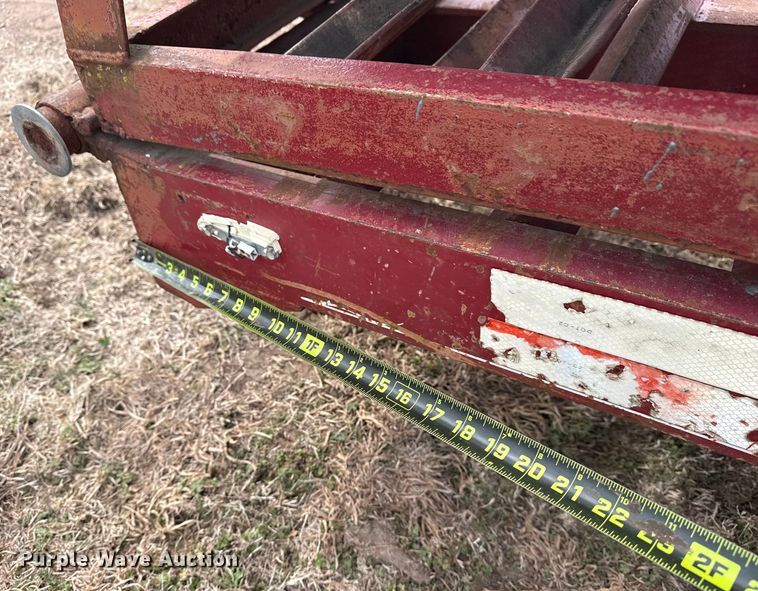 image for item DQ4269 1998 Coose Trailer Mfg. Inc. equipment trailer