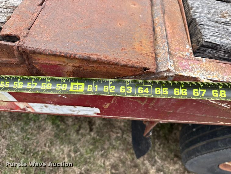 image for item DQ4269 1998 Coose Trailer Mfg. Inc. equipment trailer