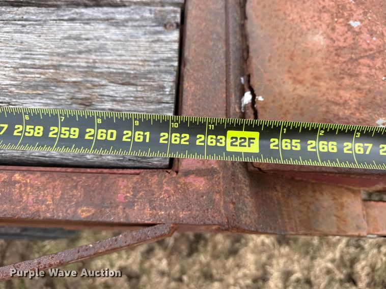 image for item DQ4269 1998 Coose Trailer Mfg. Inc. equipment trailer