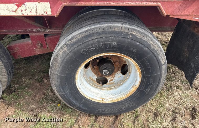 image for item DQ4269 1998 Coose Trailer Mfg. Inc. equipment trailer