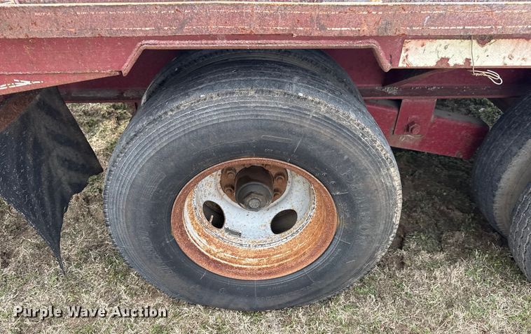 image for item DQ4269 1998 Coose Trailer Mfg. Inc. equipment trailer