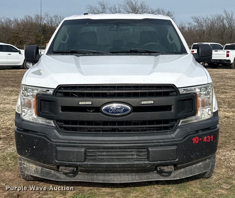 image for item DQ4272 2018 Ford F150 Ext. Cab pickup truck
