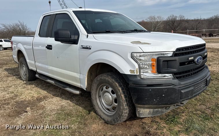 image for item DQ4272 2018 Ford F150 Ext. Cab pickup truck