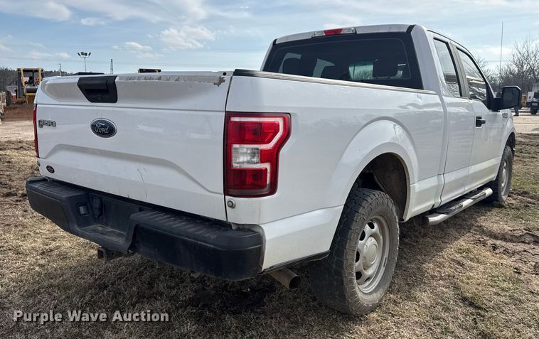 image for item DQ4272 2018 Ford F150 Ext. Cab pickup truck