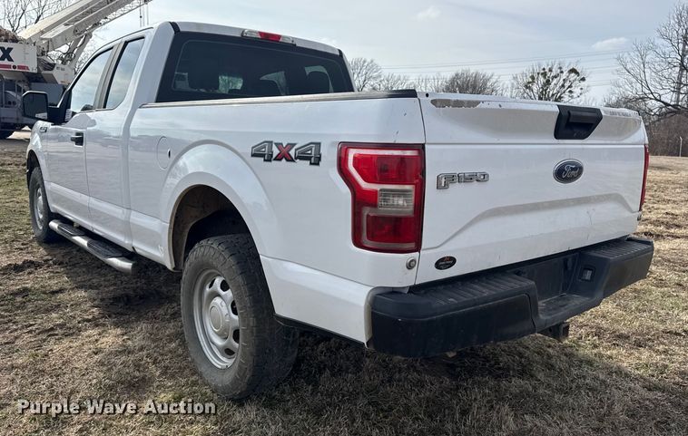 image for item DQ4272 2018 Ford F150 Ext. Cab pickup truck