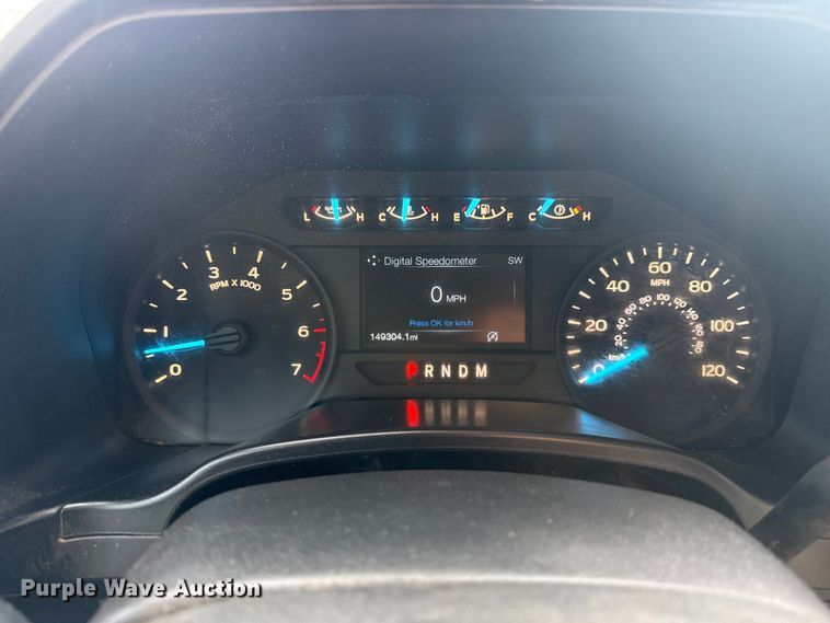 image for item DQ4272 2018 Ford F150 Ext. Cab pickup truck