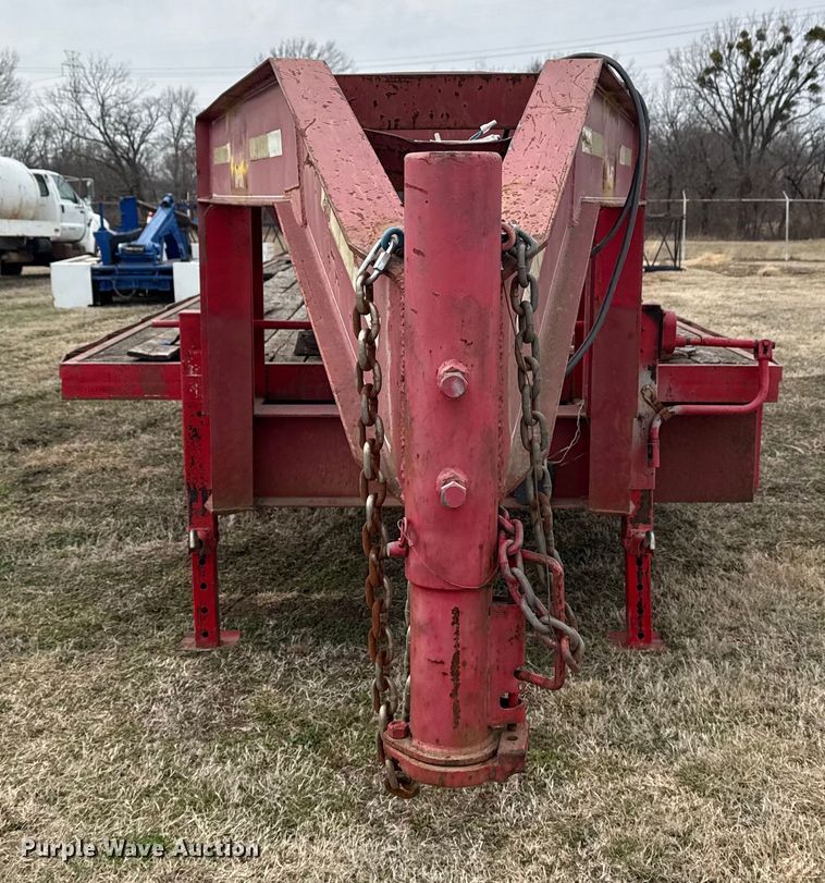 image for item DQ4280 2001 Coose Trailer Mfg. Inc equipment trailer