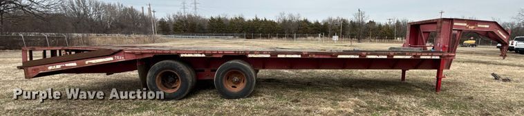 image for item DQ4280 2001 Coose Trailer Mfg. Inc equipment trailer