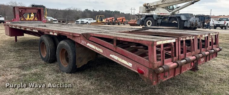 image for item DQ4280 2001 Coose Trailer Mfg. Inc equipment trailer