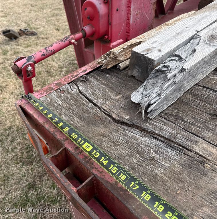 image for item DQ4280 2001 Coose Trailer Mfg. Inc equipment trailer