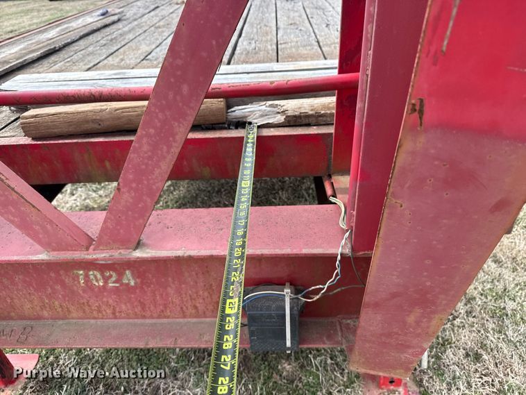 image for item DQ4280 2001 Coose Trailer Mfg. Inc equipment trailer