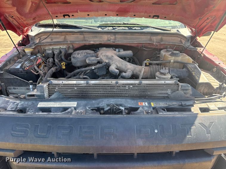 image for item DQ4283 2012 Ford F550 Super Duty Ext. Cab flatbed truck