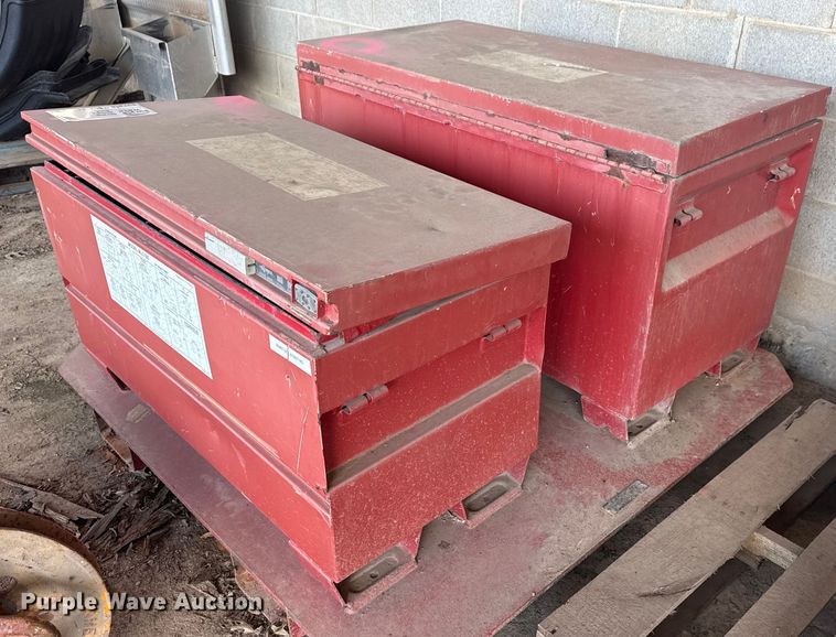 image for item DQ4310 (2) job boxes