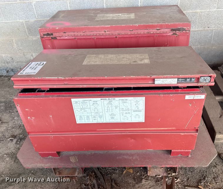 image for item DQ4310 (2) job boxes