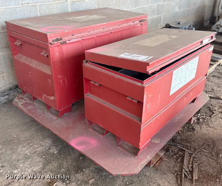 image for item DQ4310 (2) job boxes