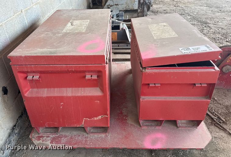 image for item DQ4310 (2) job boxes