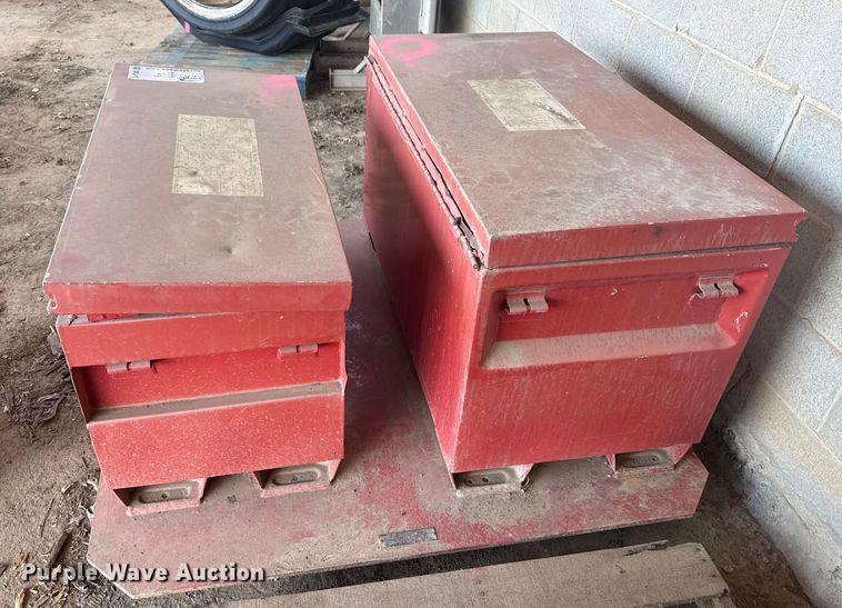 image for item DQ4310 (2) job boxes