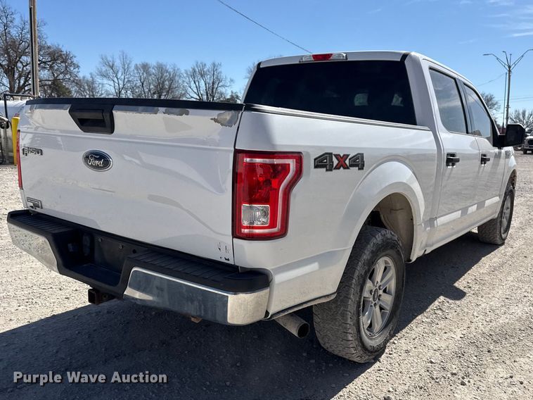 image for item DQ4329 2017 Ford F150 Crew Cab pickup truck