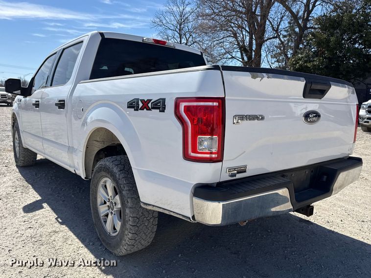 image for item DQ4329 2017 Ford F150 Crew Cab pickup truck