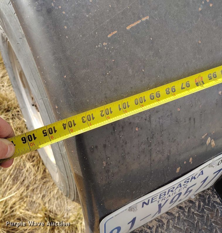 image for item DT0957 2008 Shop built equipment trailer