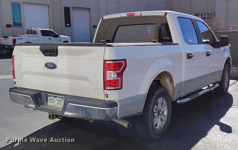 image for item DT0963 2018 Ford F150 Crew Cab pickup truck