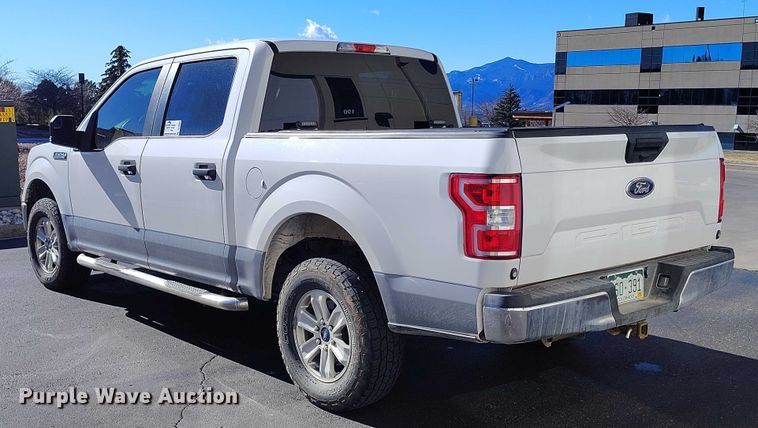 image for item DT0963 2018 Ford F150 Crew Cab pickup truck