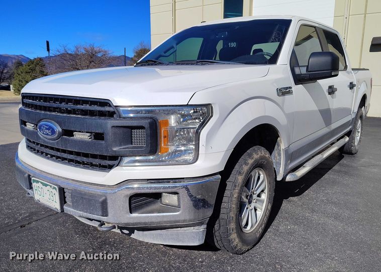 image for item DT0963 2018 Ford F150 Crew Cab pickup truck