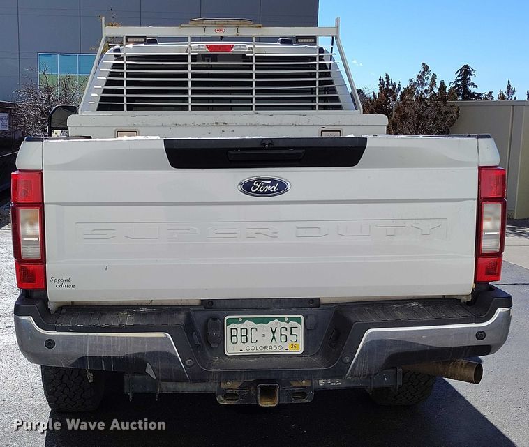 image for item DT0964 2020 Ford F250 Super Duty Ext. Cab pickup truck