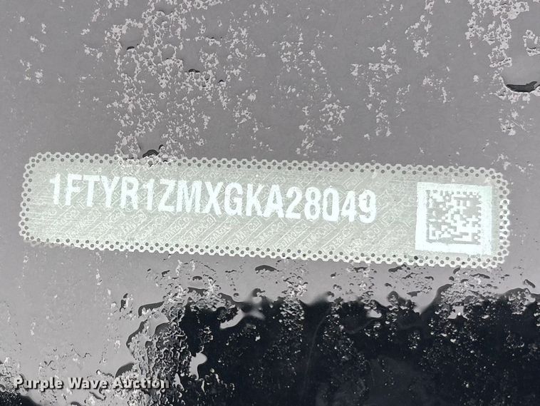 image for item DT2848 2016 Ford Transit 250 van