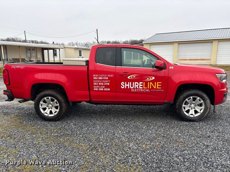 image for item DT2849 2017 Chevrolet Colorado Ext. Cab pickup truck