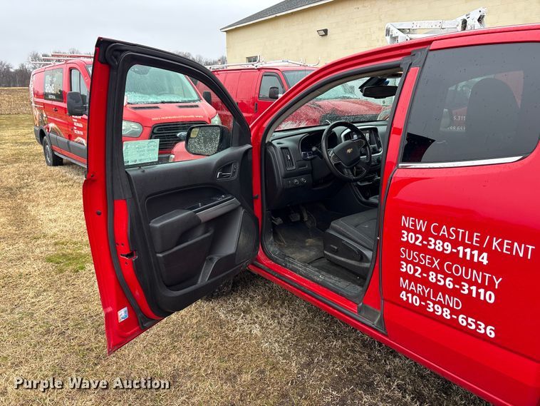 image for item DT2849 2017 Chevrolet Colorado Ext. Cab pickup truck