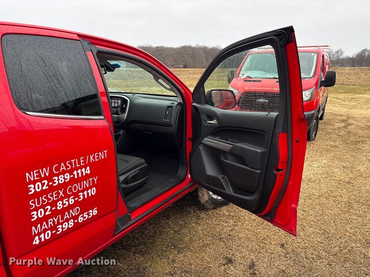 image for item DT2849 2017 Chevrolet Colorado Ext. Cab pickup truck