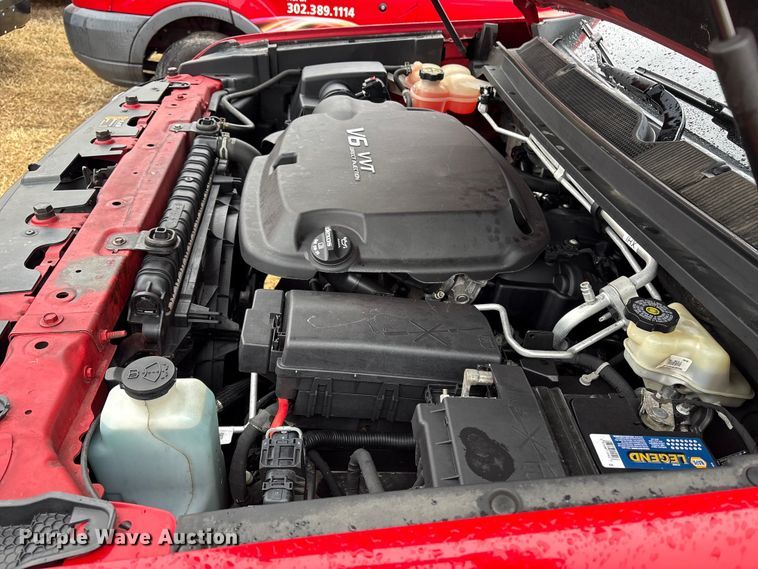 image for item DT2849 2017 Chevrolet Colorado Ext. Cab pickup truck