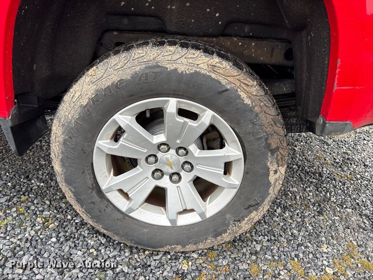 image for item DT2849 2017 Chevrolet Colorado Ext. Cab pickup truck