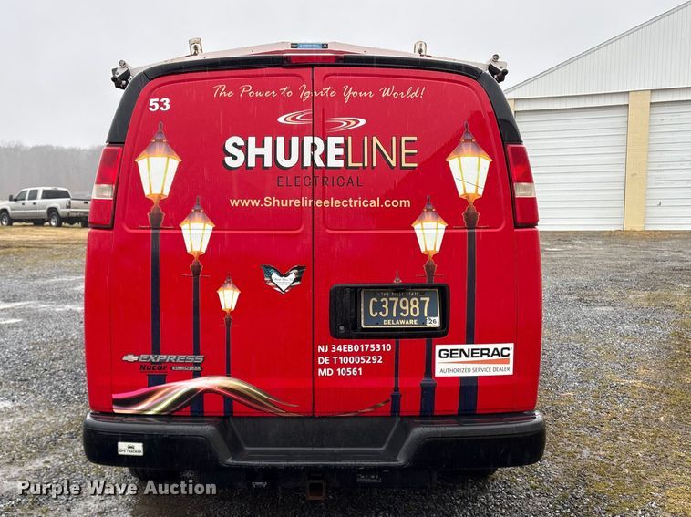 image for item DT2850 2016 Chevrolet Express 2500 van