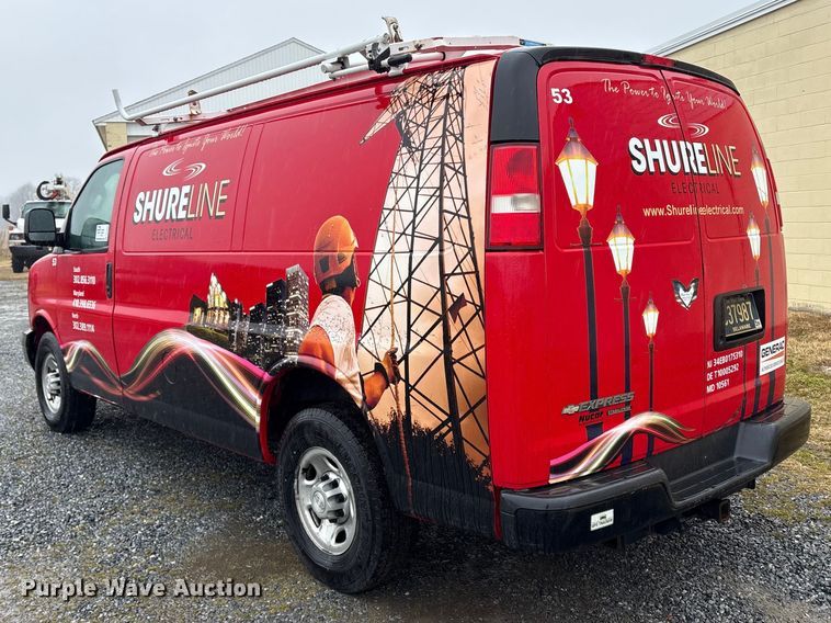 image for item DT2850 2016 Chevrolet Express 2500 van