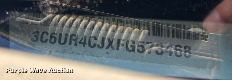 image for item DU0392 2015 Dodge 2500 Crew Cab pickup truck