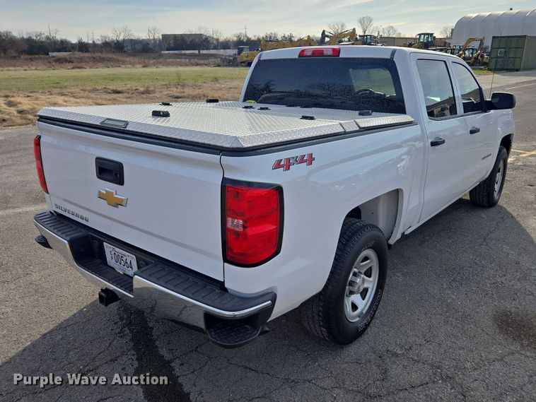 image for item DU2733 2018 Chevrolet Silverado 1500 Crew Cab pickup truck