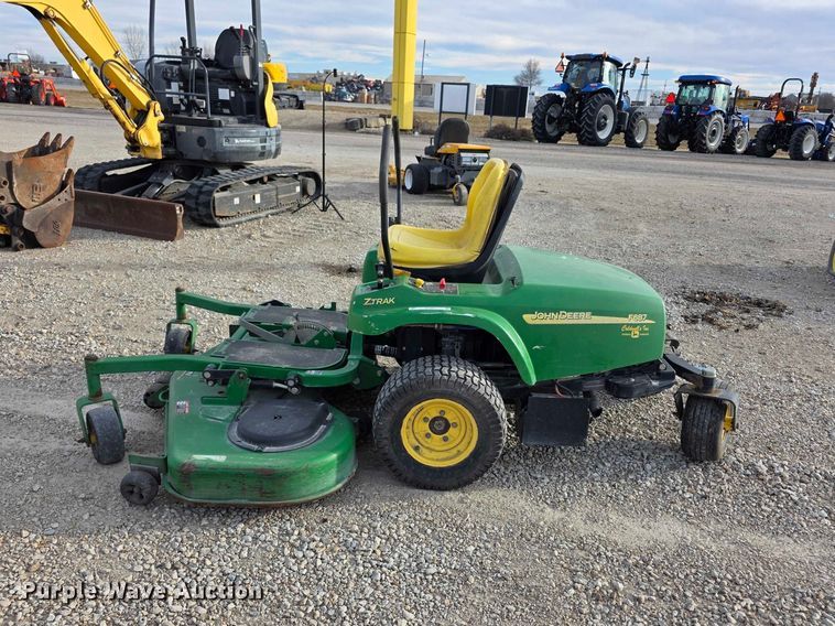 image for item DZ3861 John Deere  Z-Trak F687 ZTR lawn mower