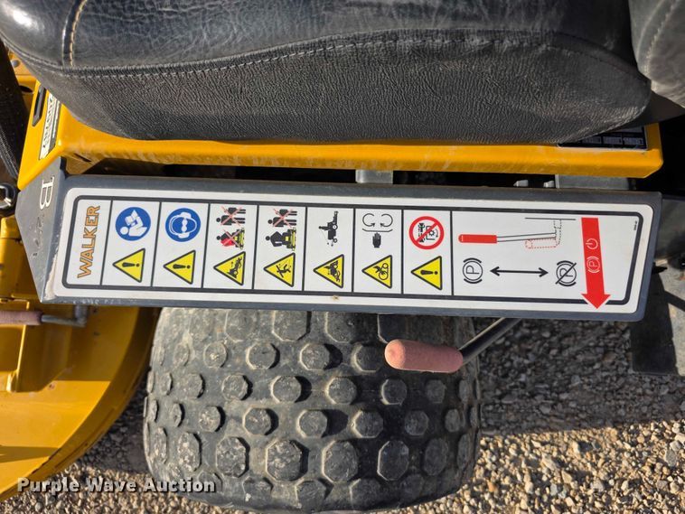 image for item DZ3940 Walker  MB27I17 ZTR lawn mower