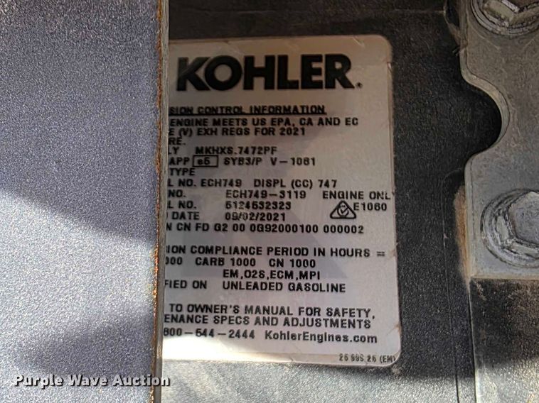 image for item DZ3940 Walker  MB27I17 ZTR lawn mower